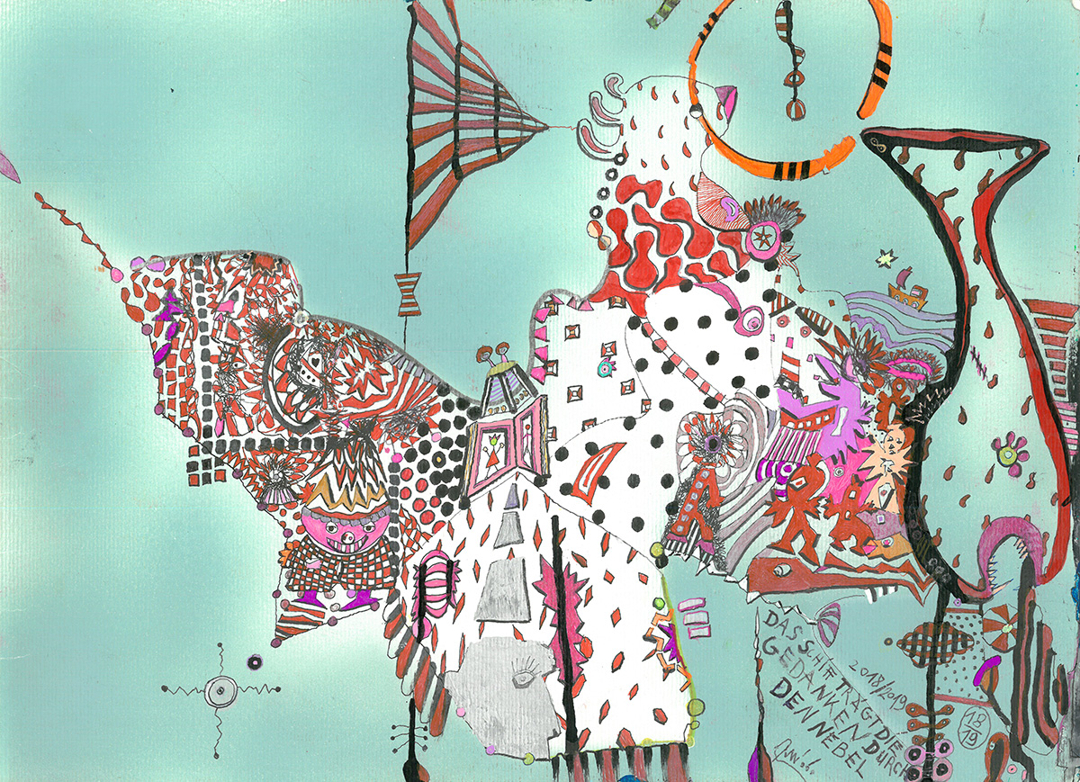 Das Schiff trägt die Gedanken durch den Nebel (2018–2019)